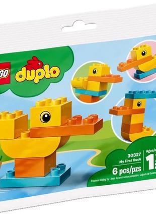 Новый фирменный конструктор малышам лего дупло мое первое утенок my first duck lego duplo оригинал