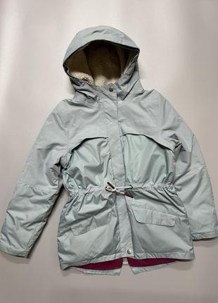 Зимняя теплая куртка в возрасте 10 р2 фото