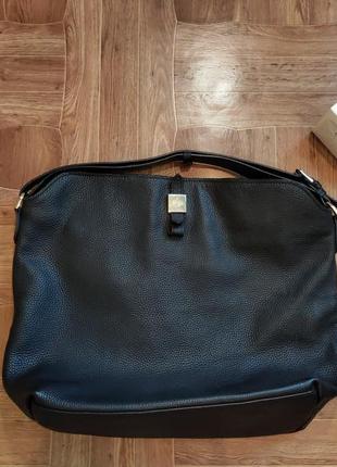 Cумка кожанная mulberry black