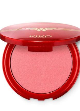 Kiko milano wonder woman starlight blush румяна 021 фото