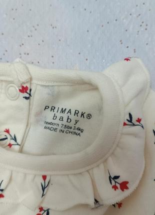 Боди новый 56 см primark3 фото