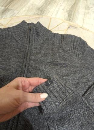 Шерстяной свитер guess, размер m.9 фото