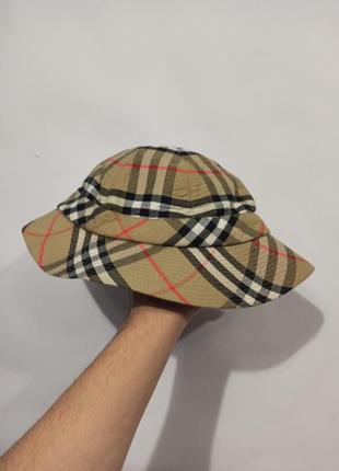 Панама burberrys bucket hat burberry vintage винтаж барбери