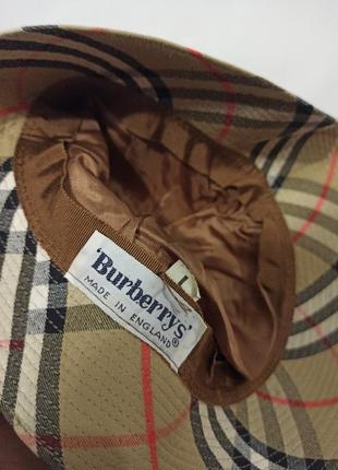 Панама burberrys bucket hat burberry vintage винтаж барбери3 фото