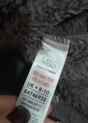 Пушистый мягкий флисовый джемпер marks &spenser s-m4 фото