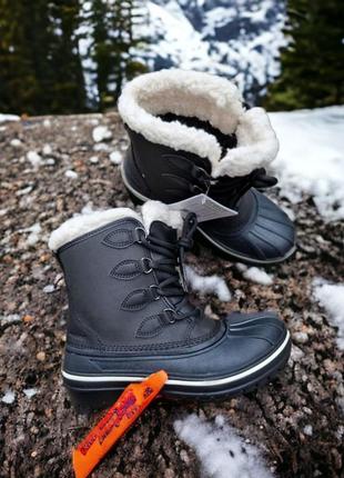 Зимние ботинки на снег, размер j3-34/351 фото