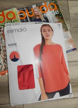 Яркая блуза рубашка esmara 40 euro