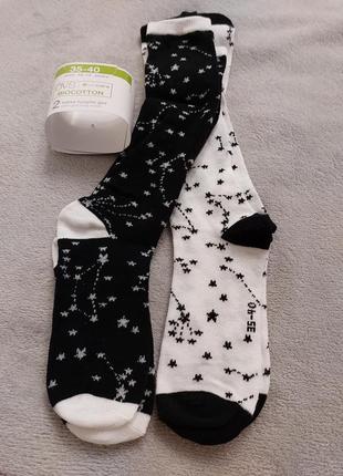 Набір довгих шкарпеток 2 шт. (35-40 р.) ovs5 фото