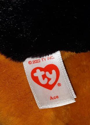 Глазистик ty оригинал овчарка собачка глазастик ty beanie babies4 фото