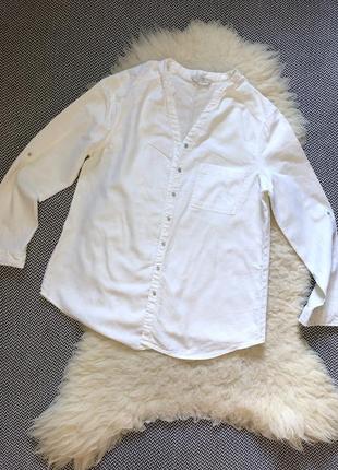 Рубашка блуза натуральная смесь льна льняная сорочка льон натуральна суміш