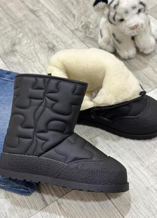 Стильные зимние ботиночки - угги3 фото