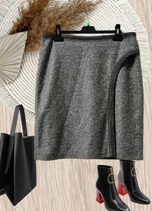Юбка теплая миди шерсть steilmann
