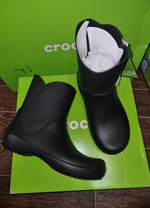 Резиновые сапоги crocs w5-34/35