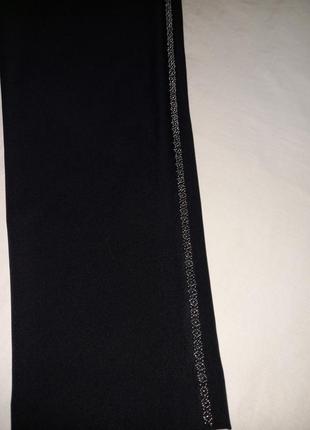 Стильные сорные брюки брюки батал с лампасами укороченные зауженные к низу3 фото