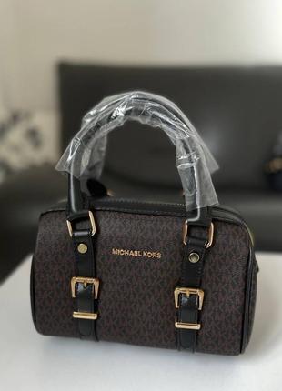 Женская сумка стильная из экокожи коричневый тренд на подарок7 фото