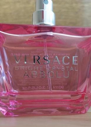 Versace bright crystal absolu парфюмированная вода