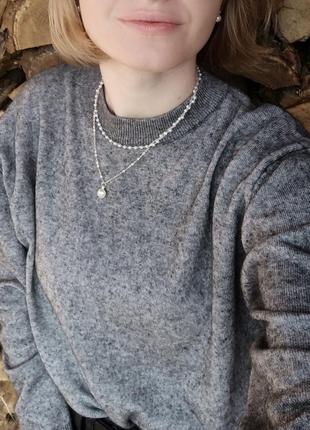 Базовый серый свитер