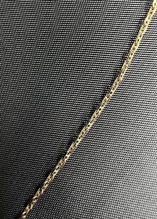 Цепочка плетения cartier, подвеска сердце золото4 фото