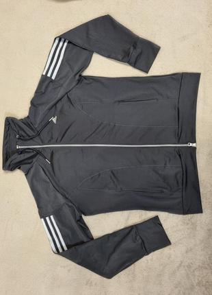 Олімпійка, кофта на замку, зіпка, чолов., adidas, нова, р. l/m.