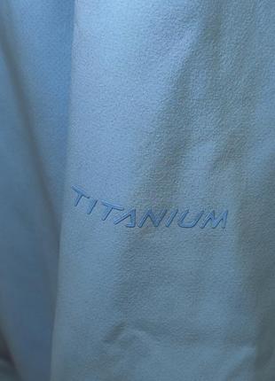 Куртка, непродуйка, вітровка блакитна columbia titanium3 фото