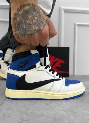 Чоловічі кросівки nike air jordan retro1 фото