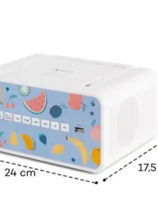 Cd-програвач kidsbox boombox bt usb рк-дисплей7 фото