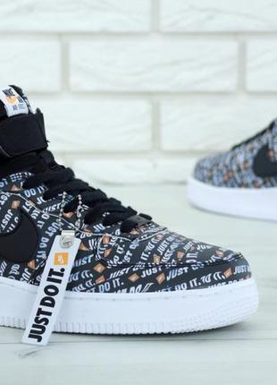 Мужские кроссовки nike air force 1 hi “just do it1 фото