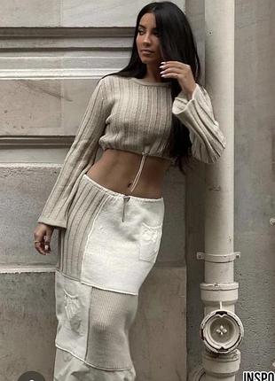 Кофта мирор zara