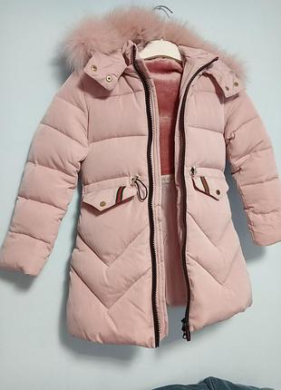 Курточка зимова,парка,дуже  тепла 6-7р . pelin kids