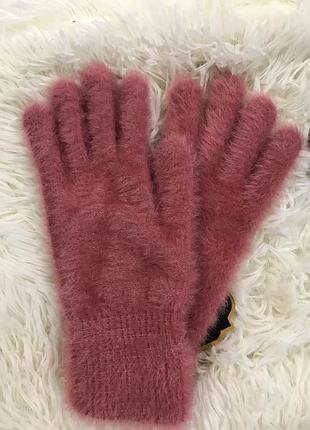 Перчатки подростковые, женские