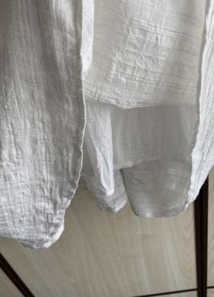Плаття сарафан біле міді7 фото