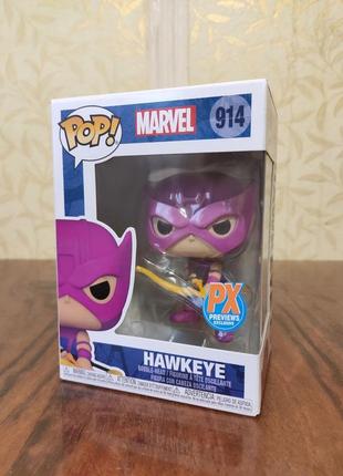 Фігурка hawkeye / оригінал / marvel funko pop 914 px exclusive