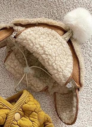 Плюшева шапка для собак із вухами, зимова шапка для хатніх тварин, тепла шапка для собак.