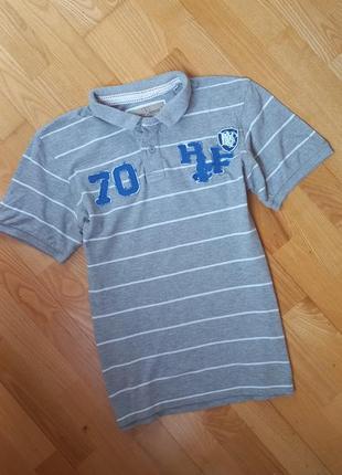 Серая футболка поло angelo litrico c&a футболка в полоску майка кофта