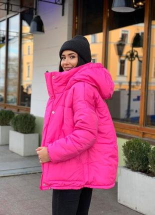 Тепла жіноча куртка на зиму1 фото