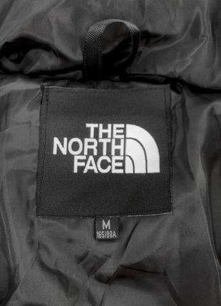 The north face nuptse jacket 700 black5 фото