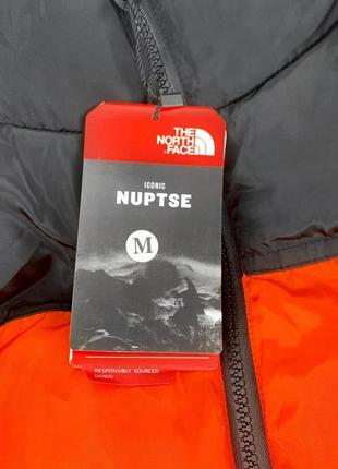 The north face nuptse jacket 700 black9 фото
