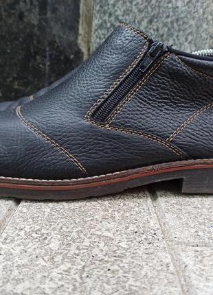 Брендовые кожаные ботинки rieker8 фото