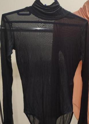 Боди женский celine черный и розовый