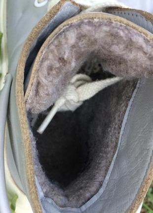 Женские зимние ботинки на шнуровке 36, 5 р-р. натуральная кожа, внутри мех4 фото