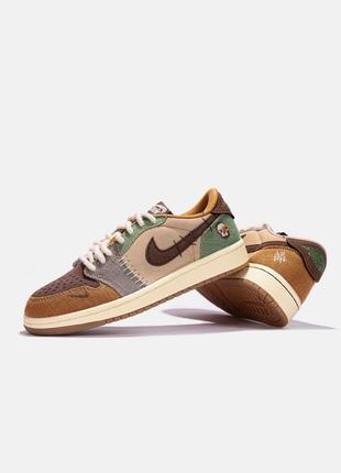 Кросівки air jordan 1 retro low og 'voodoo'