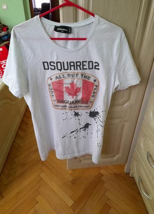 Футболка жіноча стильна dsquared 2 all but the flag 1995 -m