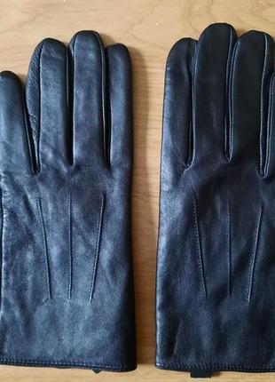 Мужские новые кожаные перчатки thinsulate.1 фото
