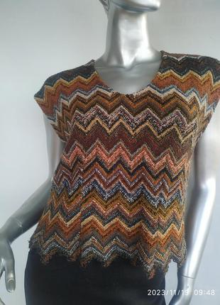 Футболка,желетка missoni1 фото