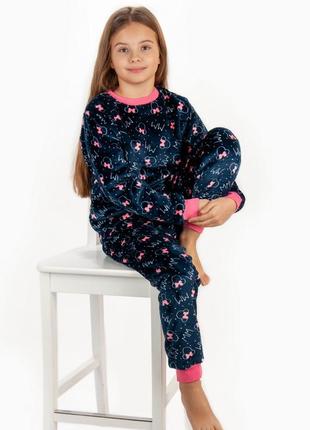 Махрова піжама мікі маус, махровая пижама теплая, теплая пижама подростковая2 фото
