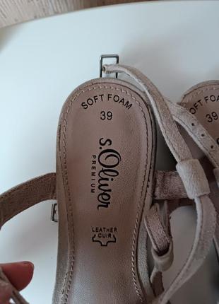 Босоніжки сандалі oliver 39р2 фото