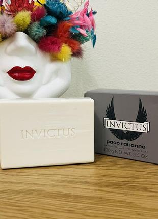 Оригінал парфумоване мило paco rabanne invictus parfumed soap2 фото