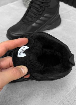 Чоловічі зимові черевики мужские  зимние ботинки black profisport4 фото