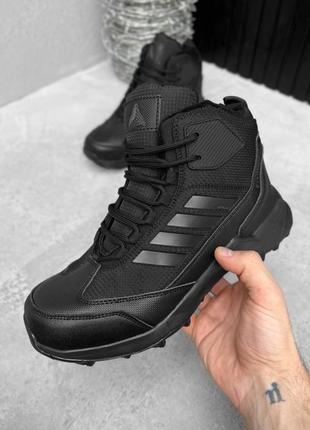 Чоловічі зимові черевики мужские  зимние ботинки black profisport5 фото
