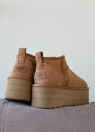 Ugg ultra mini platform college уггі